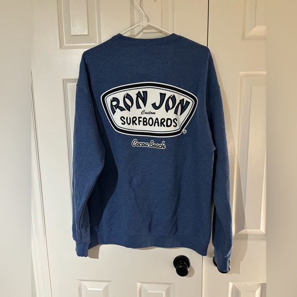 Ron Jon Blue crewneck - Picture 1 of 4